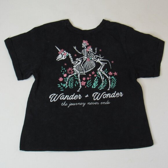 Vibe N' Wander + Wonder The Journey Never Ends Short Sleeve Graphic T-Shirt - Picture 2 of 6